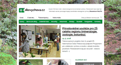 Desktop Screenshot of ekovychova.cz